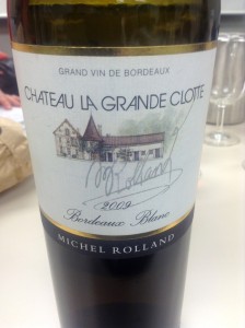 2009 Château La Grande Clotte Bordeaux Blanc