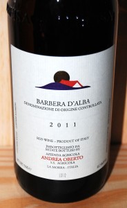 2011 Andrea Oberto Barbera d'Alba