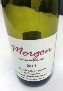 2011 G. Descombes Morgon