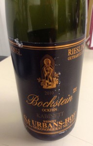 2010 St Urbans-Hof Okfener Bockstein Riesling Kabinett