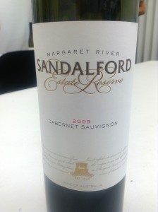 2009 Sandalford Estate Cabernet Sauvignon Reserve