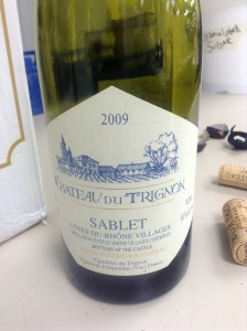 2009 Chateau du Trignon Sablet Côtes du Rhone Villages