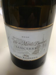 2010 Henri Bourgeois "La Côte des Monts Damnés" Sancerre