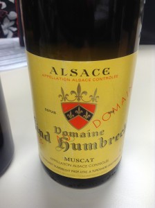 2011 Domaine Zind Humbrecht Muscat