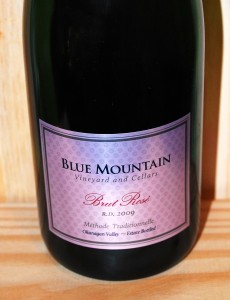 2009 Blue Mountain Brut Rosé