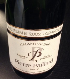 2002 Pierre Paillard Champagne Grand Cru