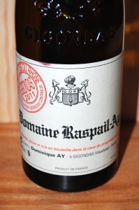 2011 Domaine Raspail-Ay Gigondas