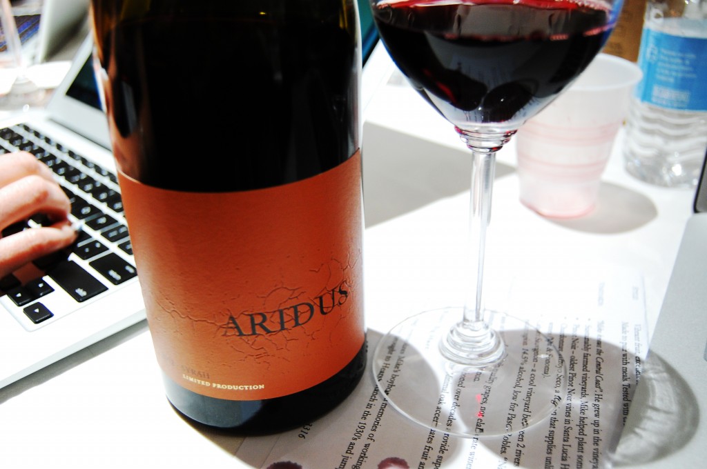 2012 Aridus Syrah