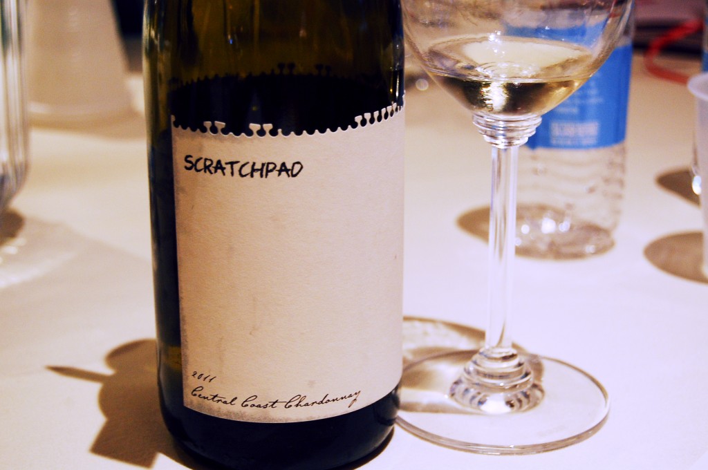 2011 Scratchpad Central Coast Chardonnay