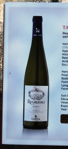 2013 Tasca d'Almerita Regaleali Bianco Sicilia IGT