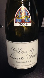 2009 Domaine des Baumard "Clos Saint Yves" Savennières