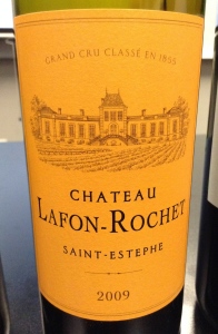 Château Lafon-Rochet Saint-Estèphe 2009