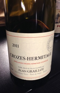 Alain Graillot 2011 Crozes-Hermitage