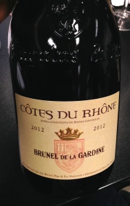 Brunel 2012 "La Gardine" Côtes du Rhône