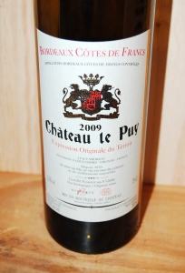 Château le Puy 2009 "Expression Originale du Terroir"