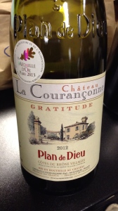 Château La Courançonne 2012 Côtes du Rhône Villages Plan de Dieu