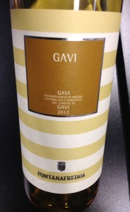 Fontanafredda 2012 Gavi