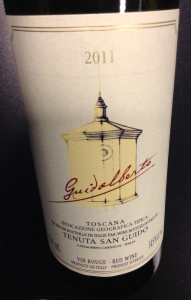 Tenuta San Guido 2011 "Guidalberto" Toscana