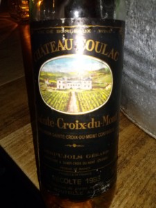 Château Coulac 1983 Saint-Croix-du-Monte