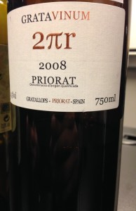 Gratavinum 2008 "2πr" Priorat