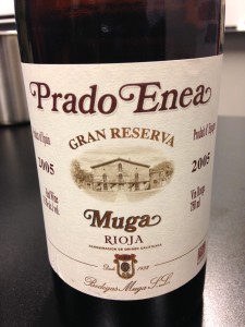 Muga 2005 "Prado Enea" Rioja Gran Reserva